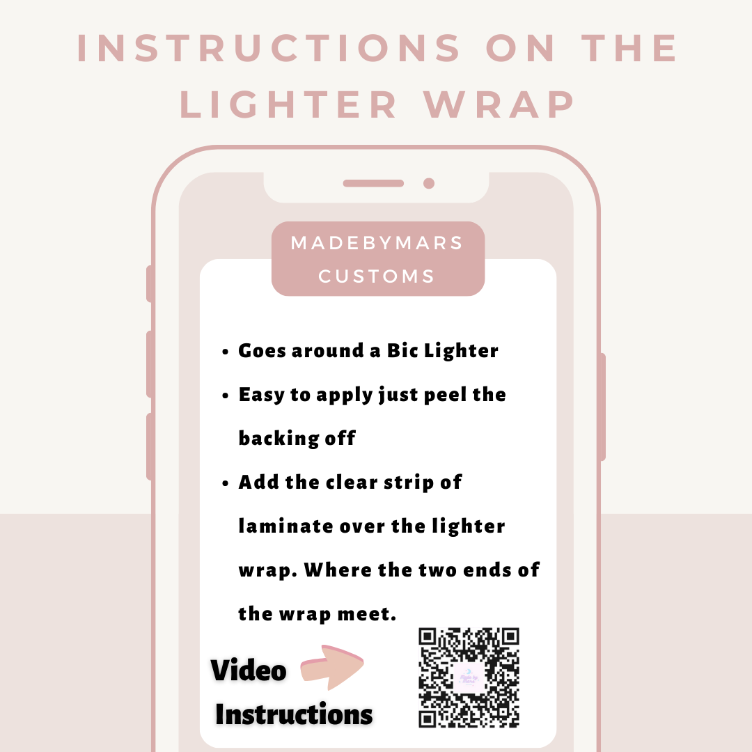 Virgo Zodiac Sign Lighter Wrap