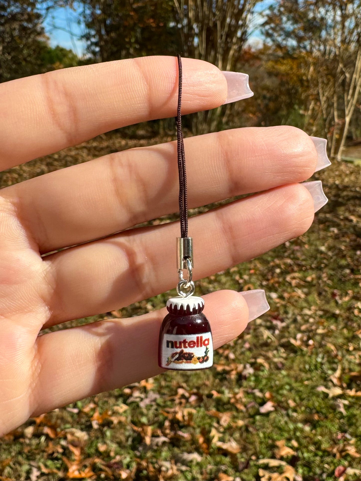 Chocolate Jar Phone Charm