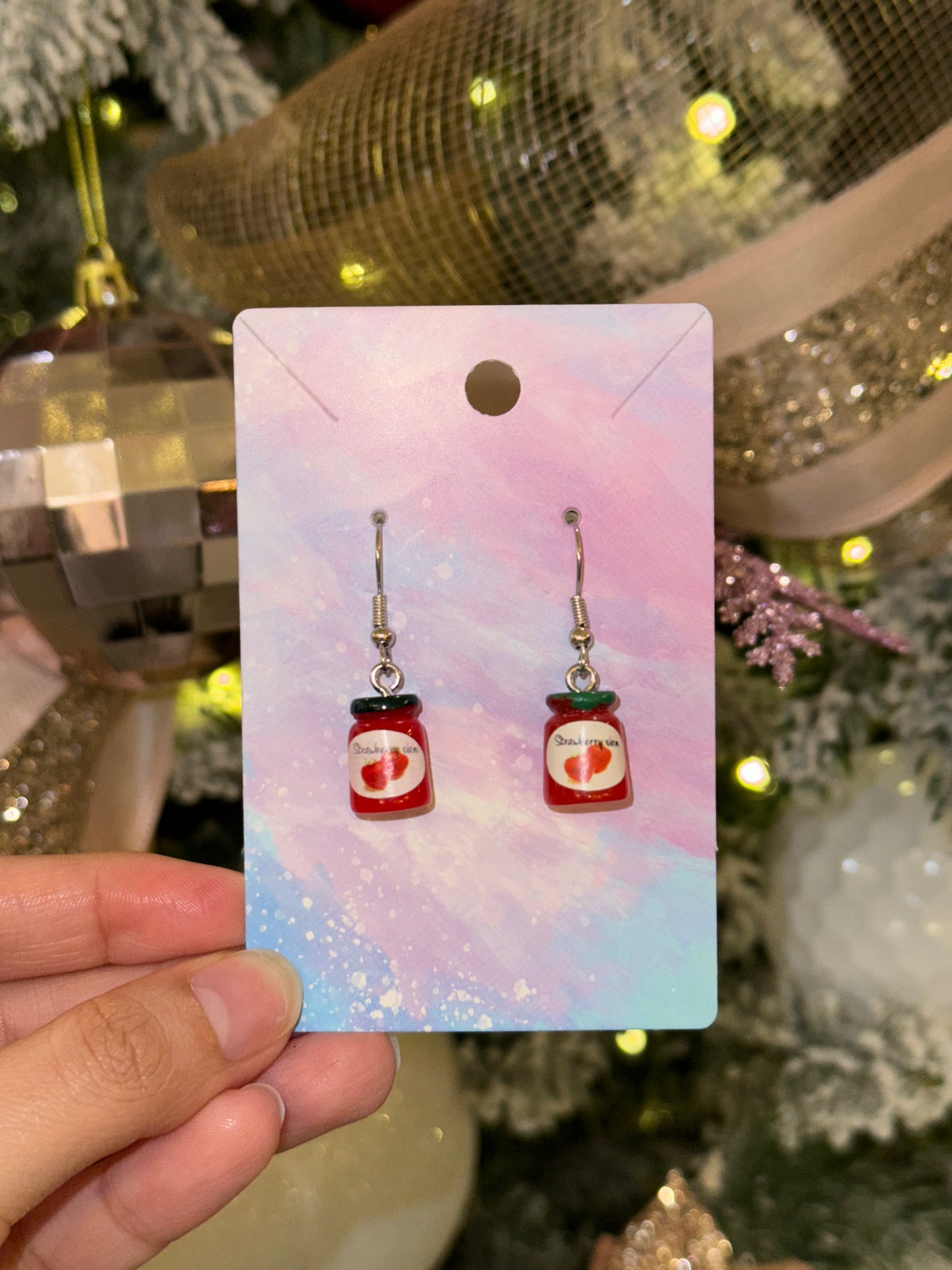 Strawberry Jam Earrings