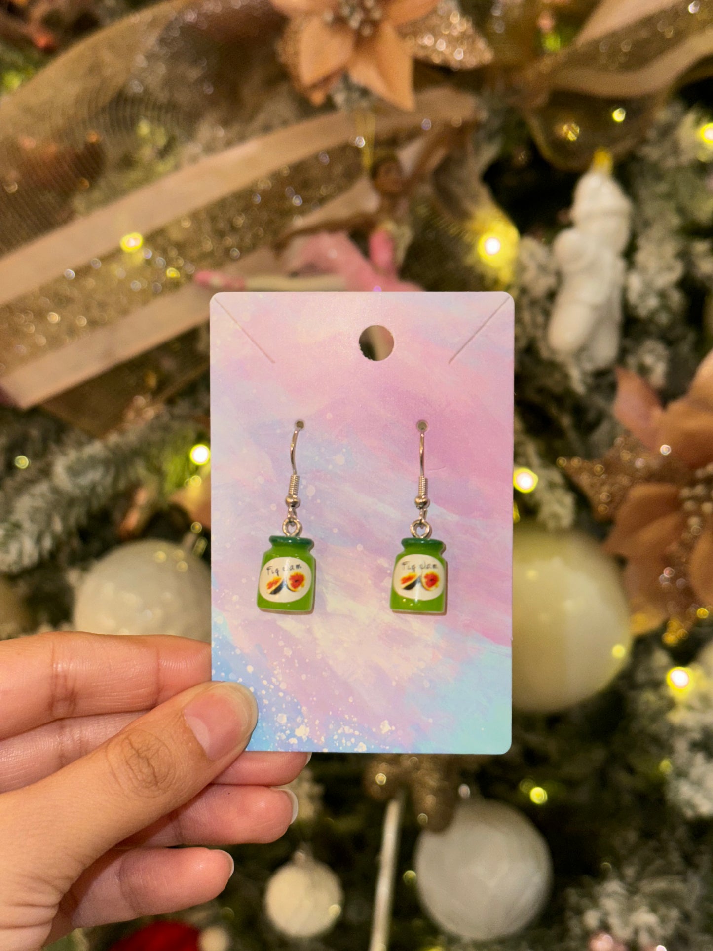 Green Jam Earrings