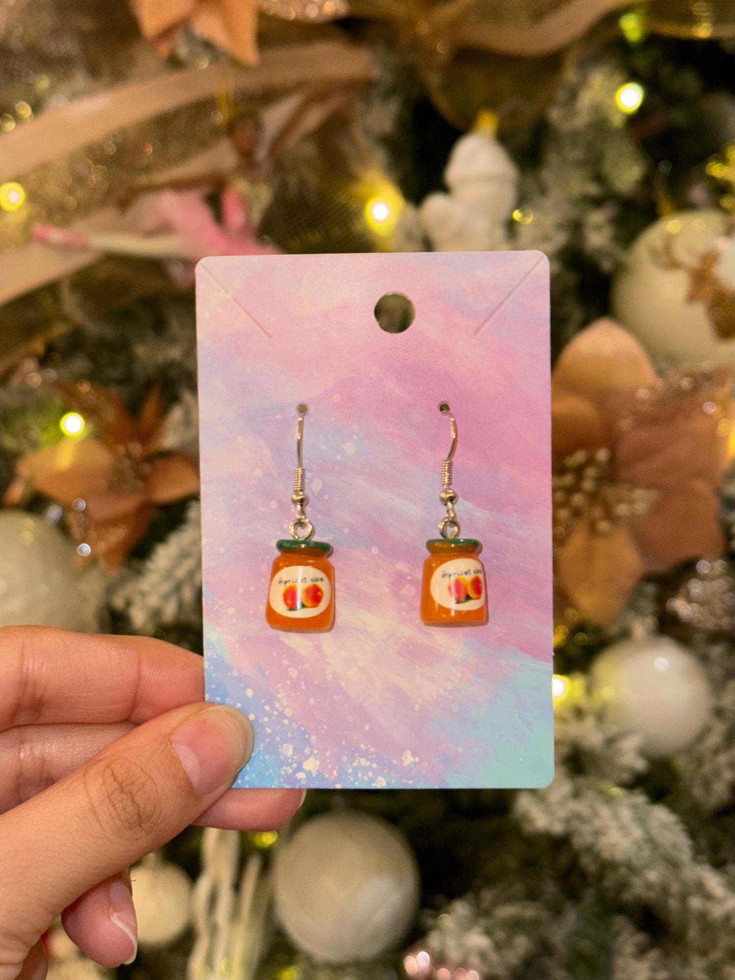 Apricot Jam Earrings
