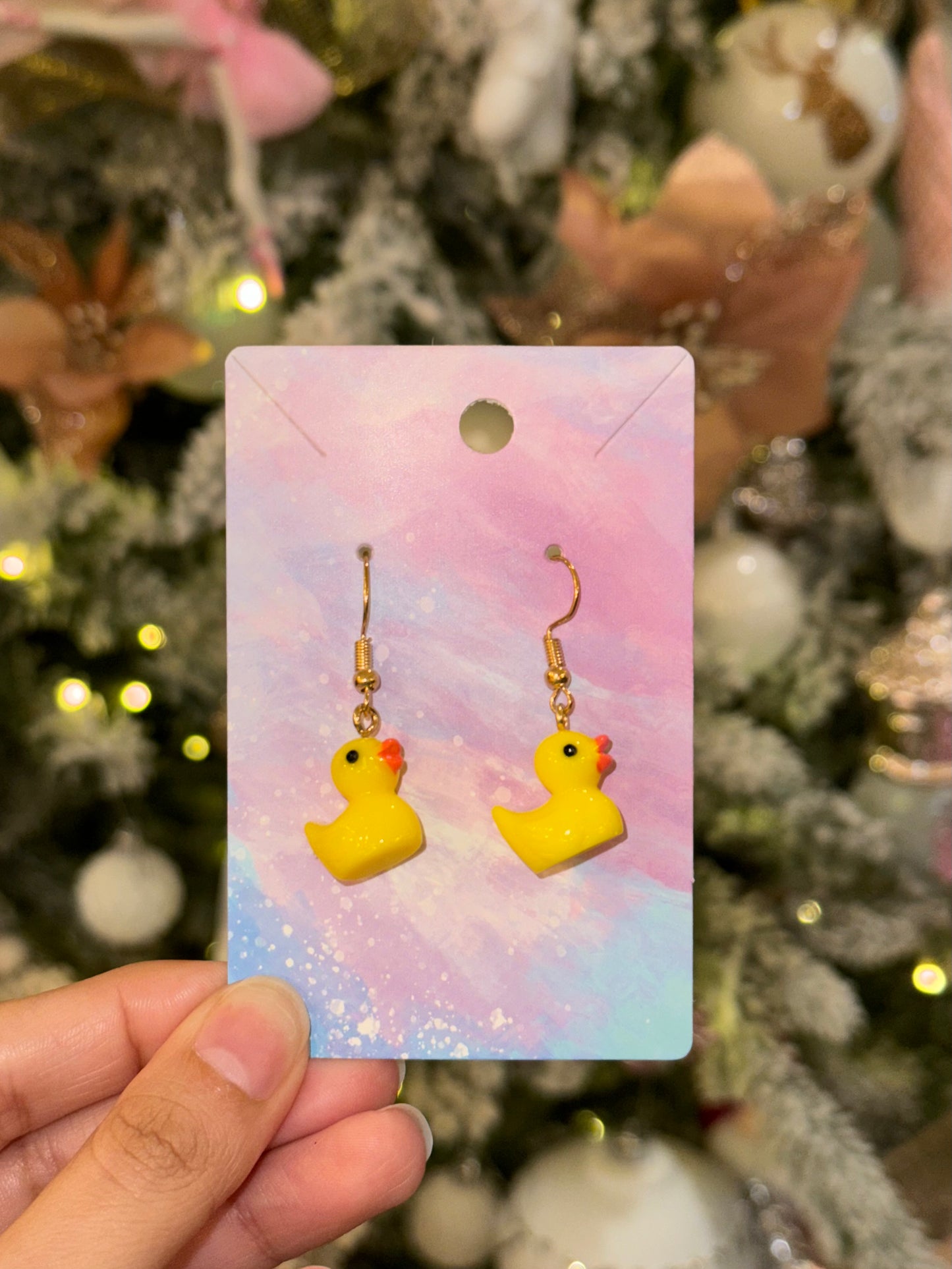 Yellow Ducky Earrings