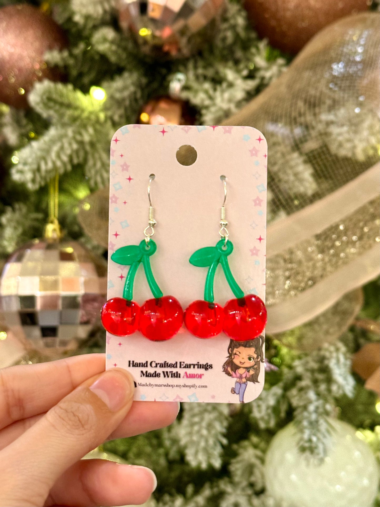 Cherry Earrings