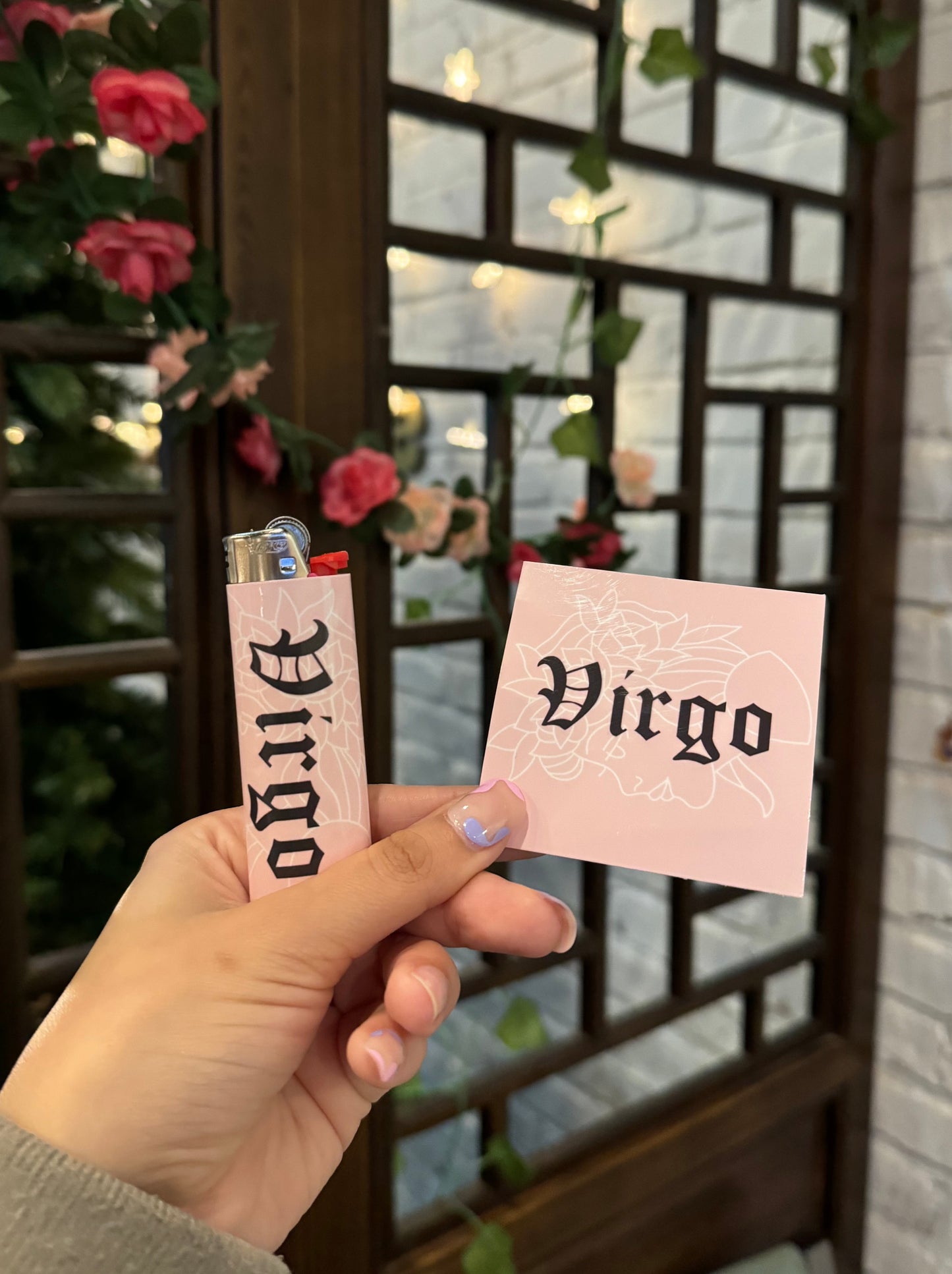 Virgo Zodiac Sign Lighter Wrap