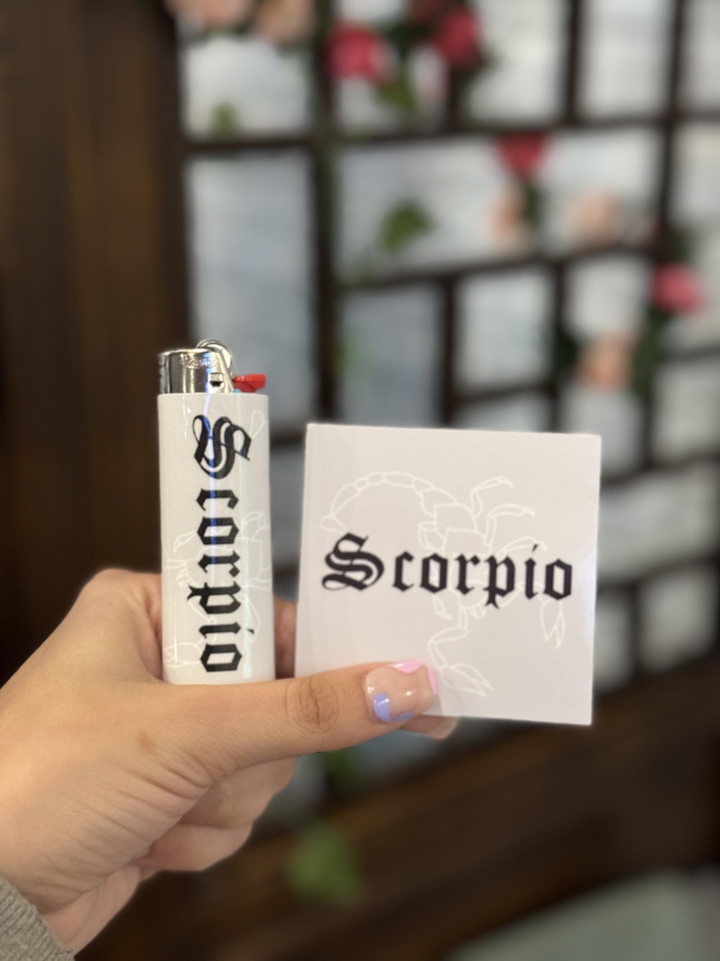 Scorpio Zodiac Sign Lighter Wrap
