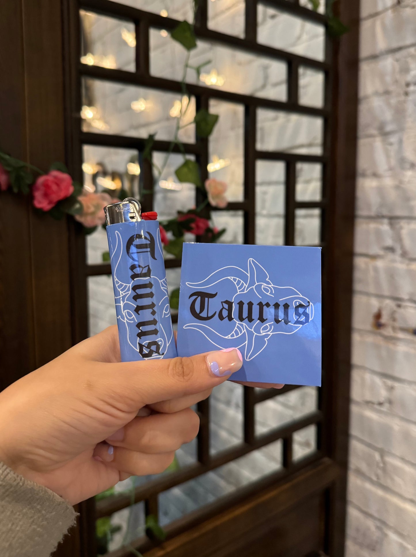 Taurus Zodiac Sign Lighter Wrap