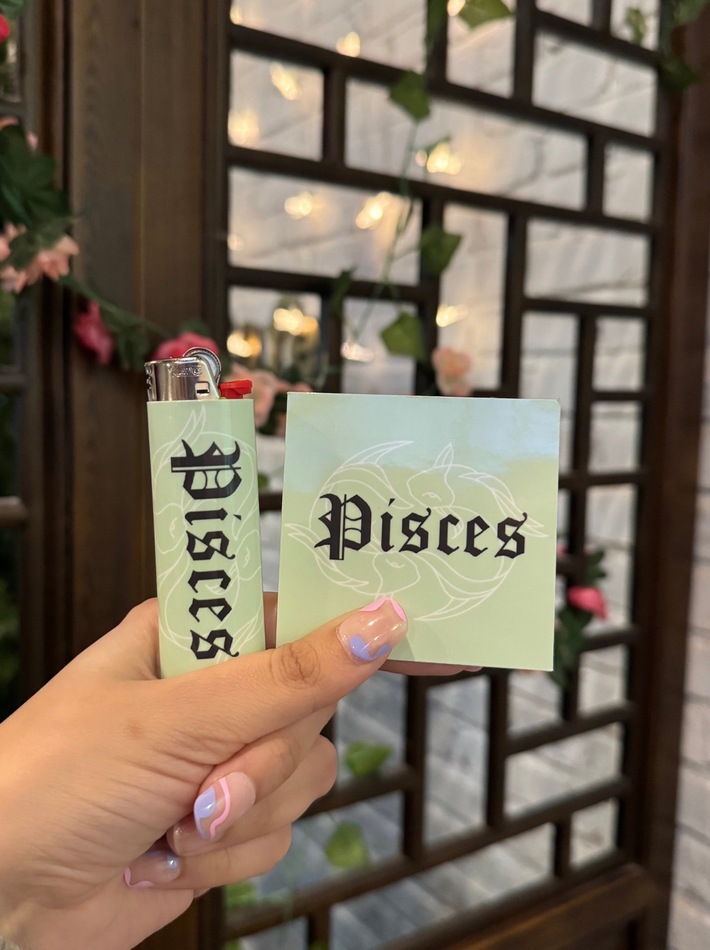 Pisces Zodiac Sign Lighter Wrap
