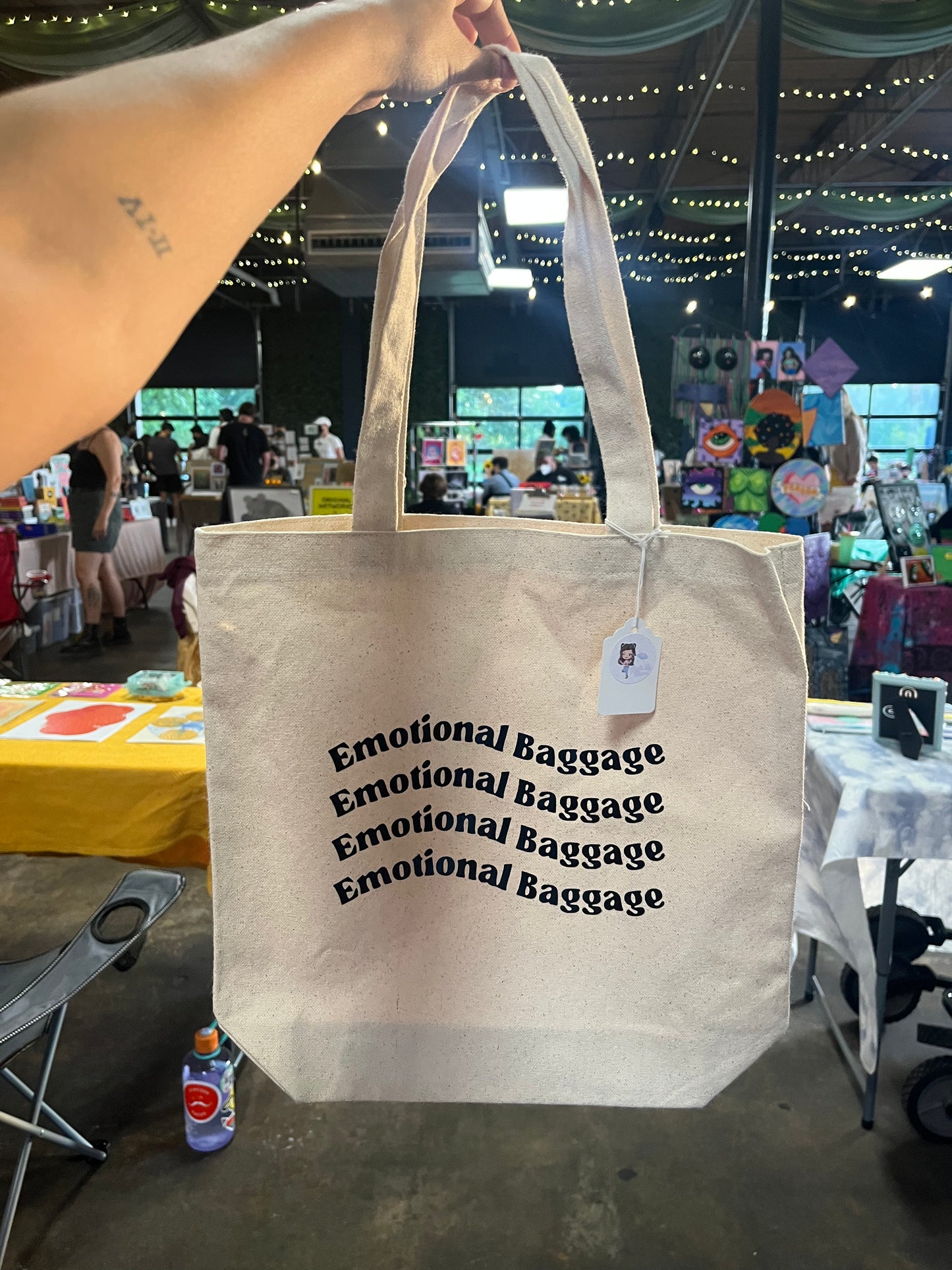 Emotional Baggage Tote Bag