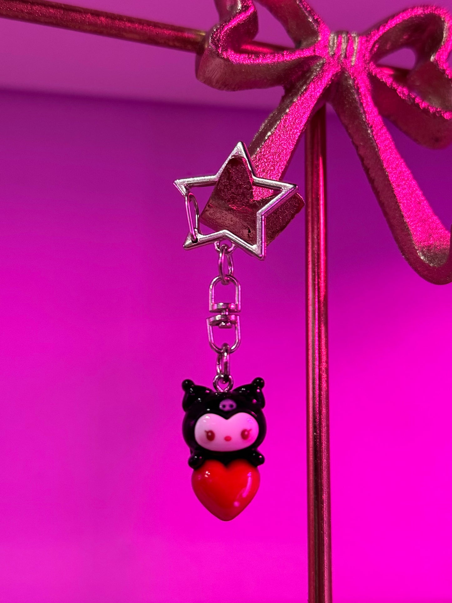 Cutie Heart Character Keychain