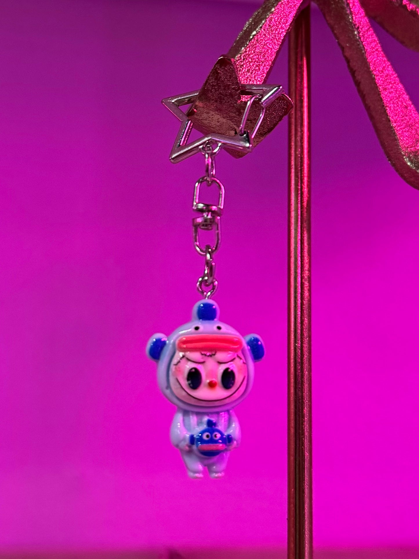 Blue Character Keychain