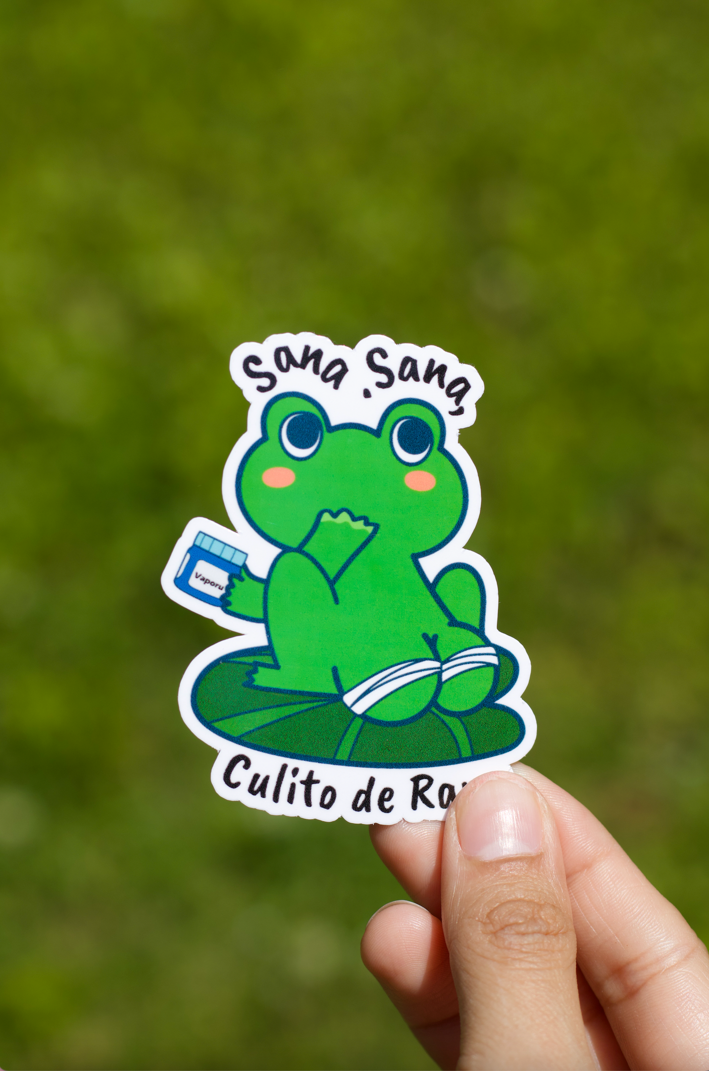 Sana, Sana, Culito de Rana Sticker