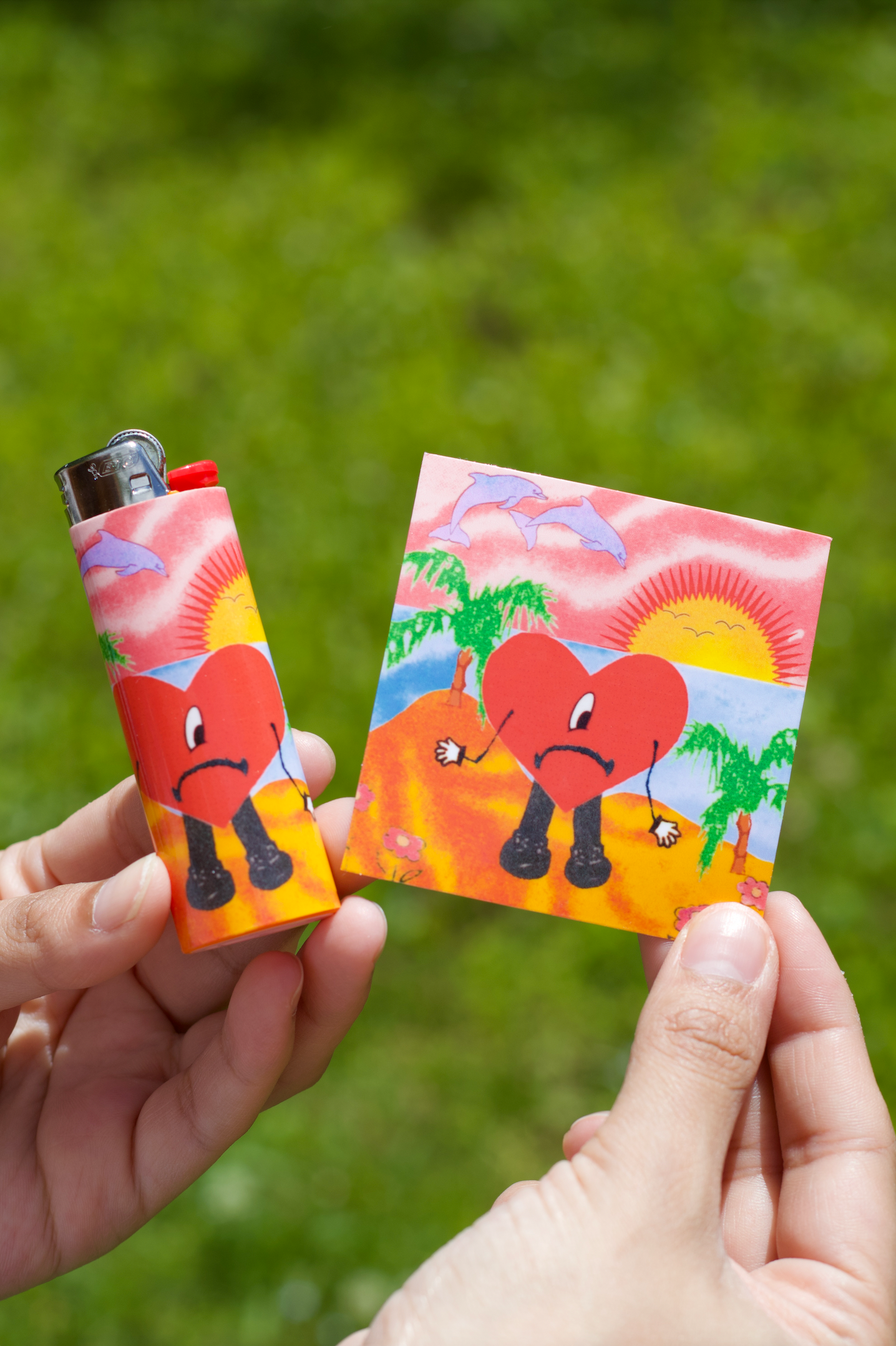 Bad Bunny Lighter Wrap