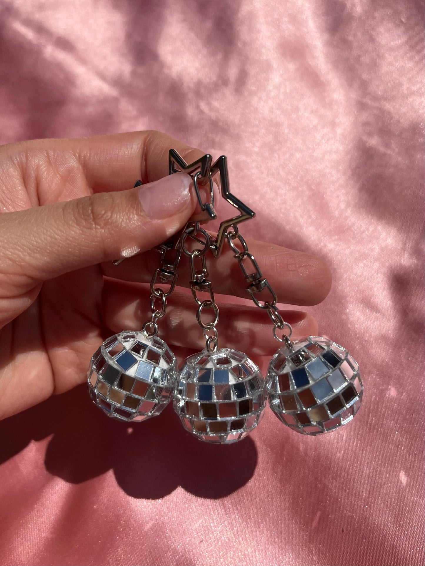 Disco Ball Keychain