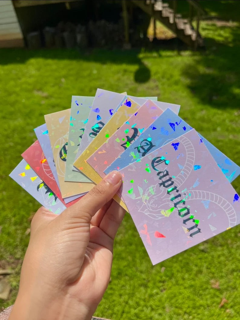 Holo Zodiac Sticker
