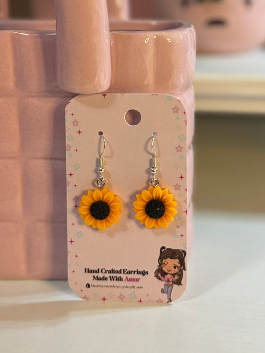 Sunflower Earrings