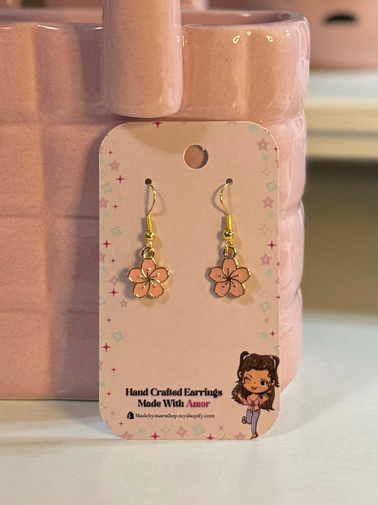 Pink Bloom Earrings