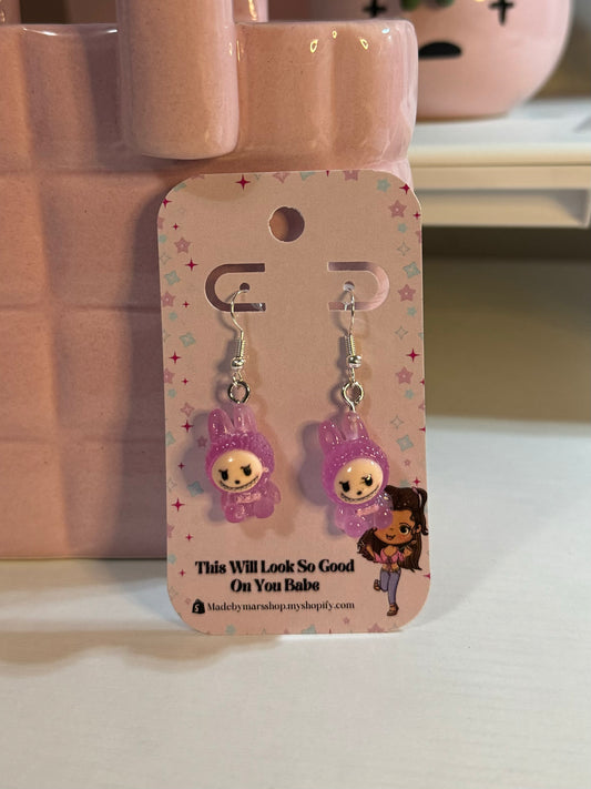 Purple Bubu Earrings
